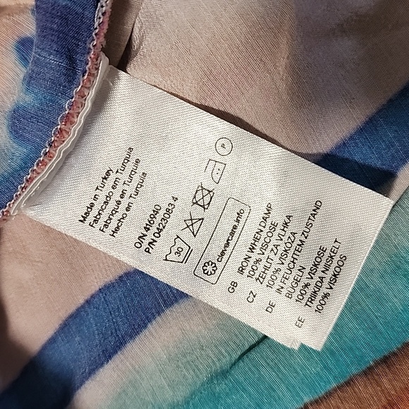 💋 H&M colorful striped Cami 💋 - Picture 4 of 5